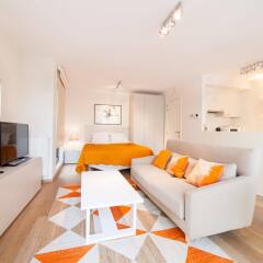 Апартаменты Sweet Inn Apartments Flagey Брюссель комната для гостей