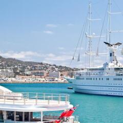 Отель Hostal La Marina Испания, Ивиса - отзывы, цены и фото номеров - забронировать отель Hostal La Marina онлайн приотельная территория