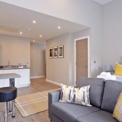 Отель Destiny Scotland Apartments at Nelson Mandela Place Великобритания, Глазго - отзывы, цены и фото номеров - забронировать отель Destiny Scotland Apartments at Nelson Mandela Place онлайн комната для гостей фото 2