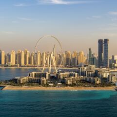 Отель Caesars Palace Bluewaters Dubai пляж