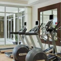 Отель Hilton Garden Inn Minneapolis Airport Mall Of America Блумингтон фитнесс-зал фото 4