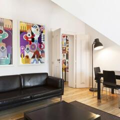 Отель Hello Lisbon Cais do Sodre Apartments Португалия, Лиссабон - 5 отзывов об отеле, цены и фото номеров - забронировать отель Hello Lisbon Cais do Sodre Apartments онлайн комната для гостей фото 4