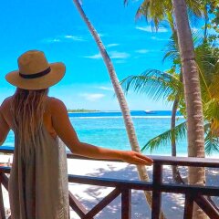 Гостевой Дом Canopus Retreat Thulusdhoo Остров Гасфинолу балкон