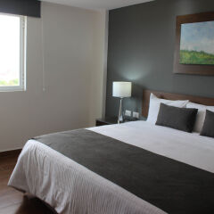 Eco Hotel Guadalajara Expo комната для гостей