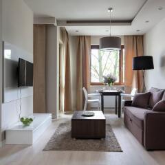 Апартаменты Chopin Apartments Capital Варшава комната для гостей