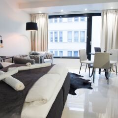 Апартаменты Helsinki Homes Apartments Хельсинки комната для гостей фото 3