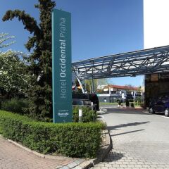 Отель Occidental Praha городской автобус