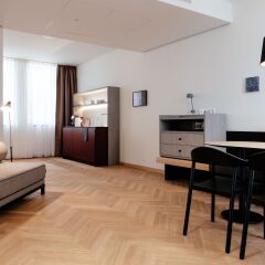 Отель Melter Hotel & Apartments Германия, Нюрнберг - отзывы, цены и фото номеров - забронировать отель Melter Hotel & Apartments онлайн удобства в номере фото 2