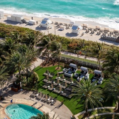 Отель Eden Roc Miami Beach пляж