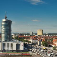Отель Hilton Garden Inn Munich City Centre West, Germany городской автобус