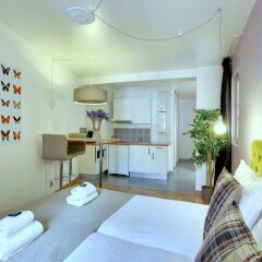 Отель Short Stay Group Museum View Serviced Apartments Франция, Париж - отзывы, цены и фото номеров - забронировать отель Short Stay Group Museum View Serviced Apartments онлайн комната для гостей фото 3