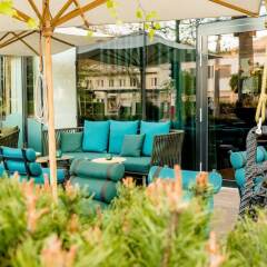 Отель Motel One Salzburg-Süd Австрия, Зальцбург - отзывы, цены и фото номеров - забронировать отель Motel One Salzburg-Süd онлайн бассейн фото 3