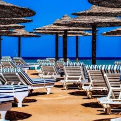 Апартаменты Apartment At Nubia Aqua Beach Resort пляж фото 2