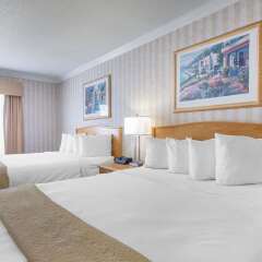 Отель Quality Inn Downtown Inner Harbour Канада, Виктория - отзывы, цены и фото номеров - забронировать отель Quality Inn Downtown Inner Harbour онлайн комната для гостей фото 3