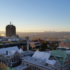 Отель Hôtel Le Concorde Québec Канада, Квебек - отзывы, цены и фото номеров - забронировать отель Hôtel Le Concorde Québec онлайн балкон