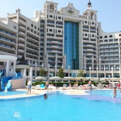 Отель Sunset Resort Болгария, Поморие - отзывы, цены и фото номеров - забронировать отель Sunset Resort онлайн бассейн