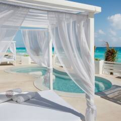 Отель Oleo Cancun Playa All Inclusive Boutique Resort Мексика, Канкун - 1 отзыв об отеле, цены и фото номеров - забронировать отель Oleo Cancun Playa All Inclusive Boutique Resort онлайн пляж фото 2