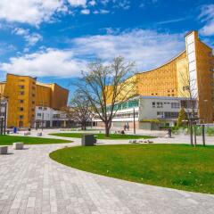 Отель Studios An Der Charite Straße Берлин вид на фасад