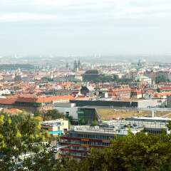 Отель NH Prague City балкон