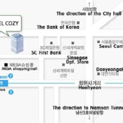 Отель Cozy Myeongdong Южная Корея, Сеул - отзывы, цены и фото номеров - забронировать отель Cozy Myeongdong онлайн городской автобус