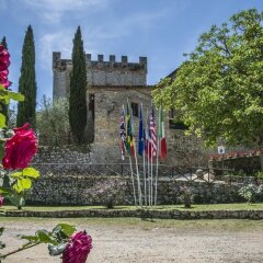 Отель Castel Pietraio Строве спортивное сооружение