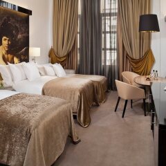 Отель Gran Melia Palacio De Los Duques Испания, Мадрид - 2 отзыва об отеле, цены и фото номеров - забронировать отель Gran Melia Palacio De Los Duques онлайн комната для гостей фото 2