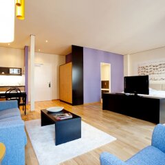 Отель arcona LIVING BACH14 Германия, Лейпциг - 1 отзыв об отеле, цены и фото номеров - забронировать отель arcona LIVING BACH14 онлайн комната для гостей