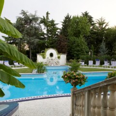 Отель Abano Ritz Hotel Terme Италия, Абано-Терме - 13 отзывов об отеле, цены и фото номеров - забронировать отель Abano Ritz Hotel Terme онлайн бассейн фото 2
