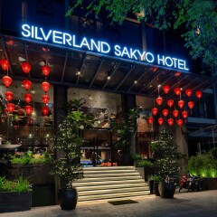 Silverland Sakyo Hotel & Spa Хошимин вид на фасад