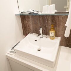 Отель Henn na Hotel Tokyo Akasaka Япония, Токио - отзывы, цены и фото номеров - забронировать отель Henn na Hotel Tokyo Akasaka онлайн ванная фото 2