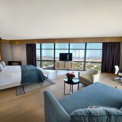 Отель Wyndham Grand Istanbul Levent комната для гостей фото 3