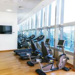 Отель Dream Inn 48 Burj Gate Burj Khalifa View фитнесс-зал