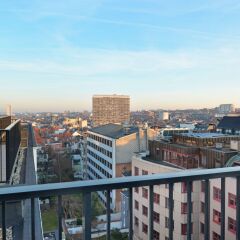 Отель Courtyard by Marriott Brussels EU Бельгия, Брюссель - 1 отзыв об отеле, цены и фото номеров - забронировать отель Courtyard by Marriott Brussels EU онлайн балкон