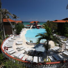 Отель Mangos Boutique Beach Resort с домашними животными