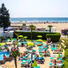 Отель Grand Hotel Sunny Beach - All Inclusive Болгария, Солнечный берег - отзывы, цены и фото номеров - забронировать отель Grand Hotel Sunny Beach - All Inclusive онлайн бассейн