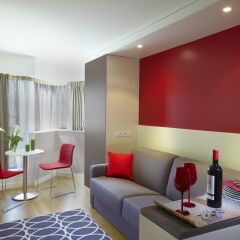 Отель Citadines Maine Montparnasse Париж комната для гостей фото 4