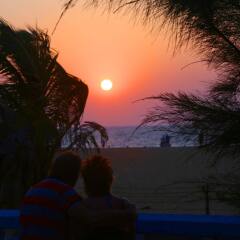 Отель Topaz Beach пляж