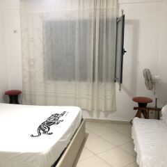Апартаменты Apartment With 2 Bedrooms in Durrës, With Wonderful sea View and Furnished Terrace - 10 m From the Beach Дуррес ванная