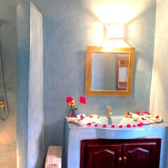 Отель Riad Al Jana Марокко, Марракеш - отзывы, цены и фото номеров - забронировать отель Riad Al Jana онлайн ванная