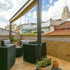 Апартаменты Apartments Center Madrid балкон