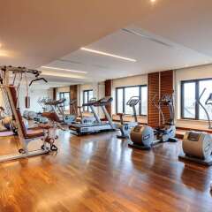 Отель Novotel Berlin Am Tiergarten Hotel Германия, Берлин - 2 отзыва об отеле, цены и фото номеров - забронировать отель Novotel Berlin Am Tiergarten Hotel онлайн фитнесс-зал фото 3
