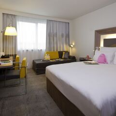 Отель Novotel Brussels Airport Бельгия, Диегем - 1 отзыв об отеле, цены и фото номеров - забронировать отель Novotel Brussels Airport онлайн комната для гостей фото 5