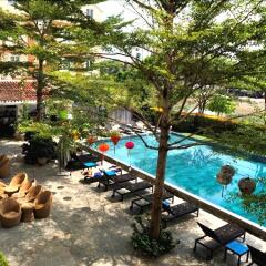 Отель Thanh Binh Riverside Hoi An бассейн фото 2