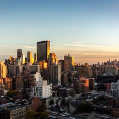 Отель Yotel New York at Times Square городской автобус