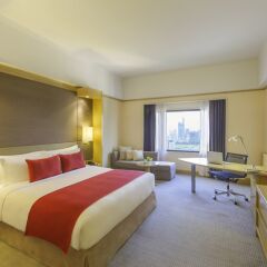 Отель Crowne Plaza Bangkok Lumpini Park Таиланд, Бангкок - отзывы, цены и фото номеров - забронировать отель Crowne Plaza Bangkok Lumpini Park онлайн комната для гостей фото 4
