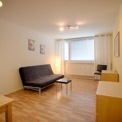 Отель Aparion Apartments Leipzig Family Германия, Лейпциг - отзывы, цены и фото номеров - забронировать отель Aparion Apartments Leipzig Family онлайн комната для гостей фото 3