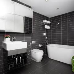 Отель Nomo Times International YOU Apartment Китай, Гуанчжоу - отзывы, цены и фото номеров - забронировать отель Nomo Times International YOU Apartment онлайн ванная фото 2