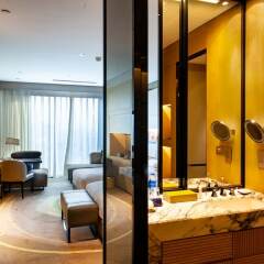 Отель Hyatt Regency Tianjin East ванная фото 2