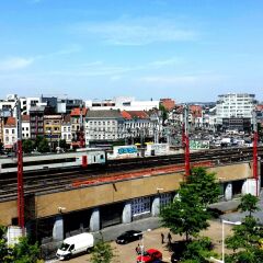 Hotel Continental Gare du Midi балкон