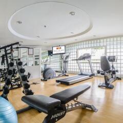 Отель BelAire Bangkok Бангкок фитнесс-зал фото 3